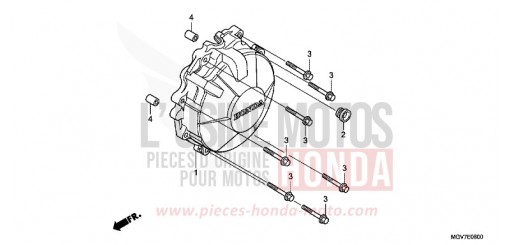 GENERATOR COVER CBR600FC de 2012